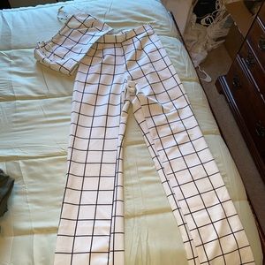 Two piece fashionnova striped set